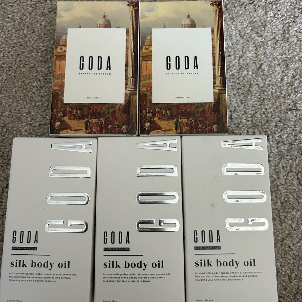 GODA Silk Body Oil Set